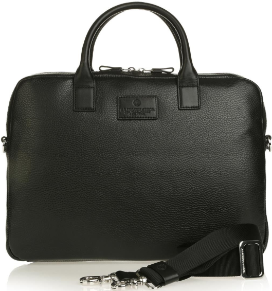 CARTELLA SLIM 1 ZIP VERMONT LINE NERO