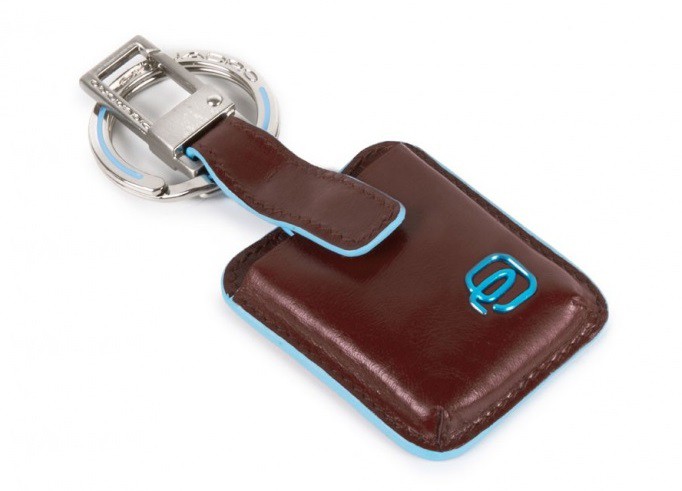 Portachiavi dotato di dispositivo CONNEQU BLUE SQUARE MOGANO