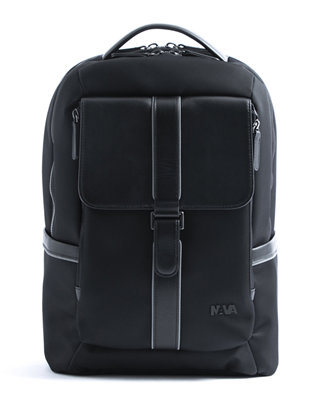 Courier Pro Backpack Organized Black
