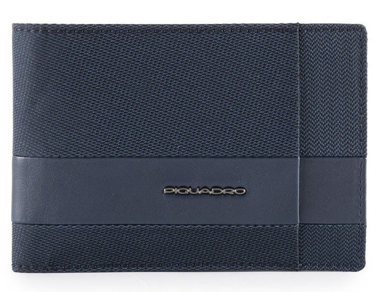 Portafoglio uomo con portamonete TOKIO BLU