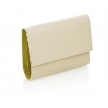 PORTAFOGLI CON BUSTINA SMALL DONNA IN PELLE - SAFFIANO - BIANCO